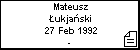 Mateusz ukjaski