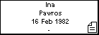 Ina Pawros